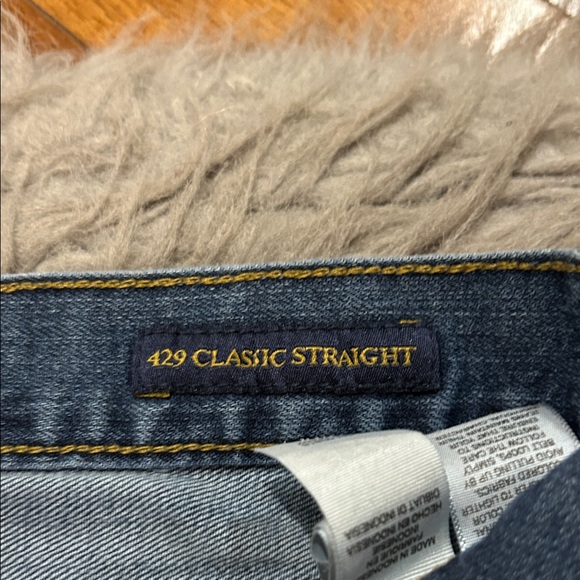 Lucky Brand 429 Classic Straight Blue Denim Jeans - Picture 3 of 7